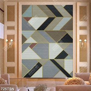 Tranh thảm hình khối đẹp