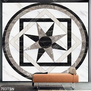 Tranh thảm hoạ tiết hình khối