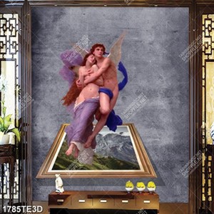 Tranh sơn dầu 3D khỏa thân