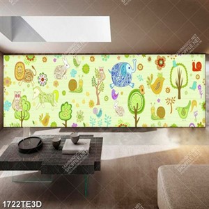 Tranh 3D dán tường đẹp