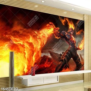 Tranh 3D game người lửa