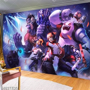 Tranh 3D quái vật