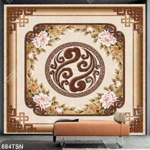 Tranh thảm hoa mẫu đơn