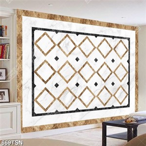 Tranh in gạch sảnh phòng khách sạn đẹp