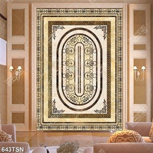 Tranh gạch hoa văn in lót sàn