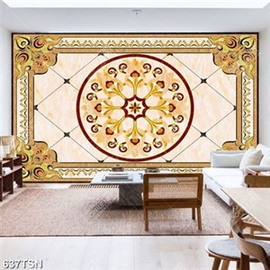 Tranh in gạch phòng khách sang trọng