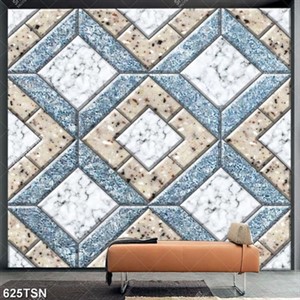 Tranh in gạch hoạ tiết ô vuông siêu nét