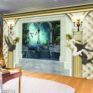 Tranh dán tường 3D