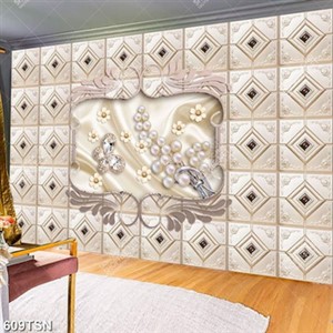 Tranh thảm hoa văn giả ngọc đẹp