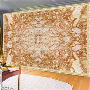 Tranh thảm hoa văn hình chữ nhật