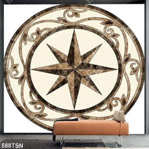 Tranh in gạch ô vuông sang trọng