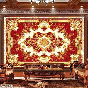 Tranh thảm hoa văn hoạ tiết cổ điển đẹp