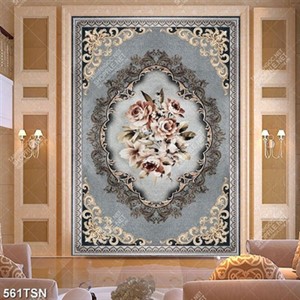Tranh thảm hoa hồng cổ điển