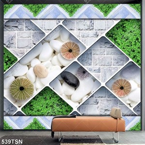 Tranh in gạch phòng tắm đẹp độc đáo