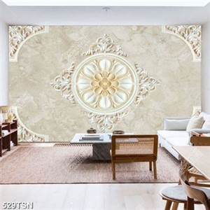 Tranh hoa văn nền đá in chất lượng cao