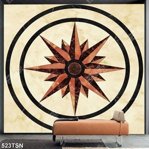 Tranh hoa văn in gạch trang trí lát sàn nhà