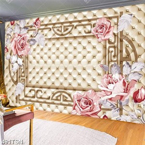 Tranh thảm hoa hồng in chất lượng cao