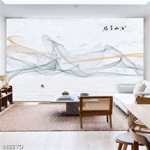 Tranh khói nền vân đá