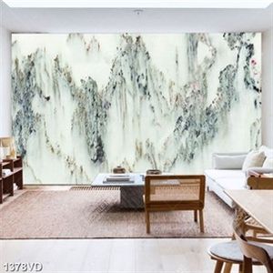 Đá trắng vân xám xanh in gạch đẹp