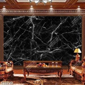 Đá đen vân trắng in gạch đẹp