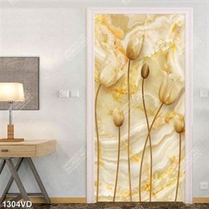 Hoa tulip vân đá in tranh đẹp