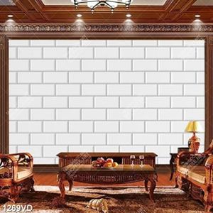Chất liệu gạch in giấy dán tường