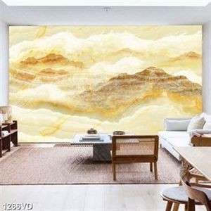 Chất liệu đá vàng vân nâu