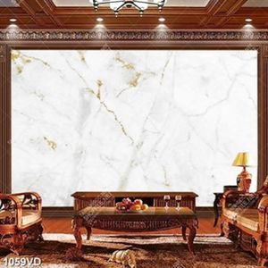 Đá trắng vân vàng in gạch đẹp