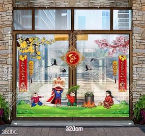 Tết sum vầy vector