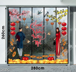 File tranh cdr chúc mừng năm mới