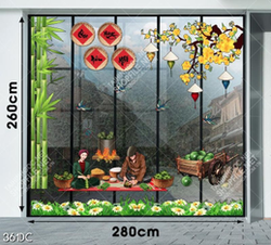 Vector cô  gái chàng trai mặc áo dài và tiền vàng