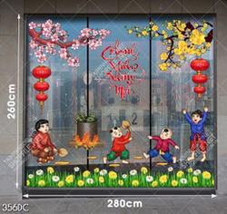 File tranh vector em bé vui vẻ bên mẹ nấu bánh chưng