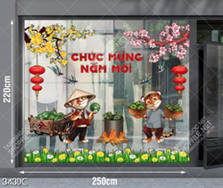 File tranh vector chúc mừng năm mới nhâm Dần