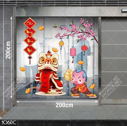 Tranh chúc mừng năm mới file vector