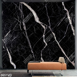 Đá đen vân trắng in gạch chất lượng cao