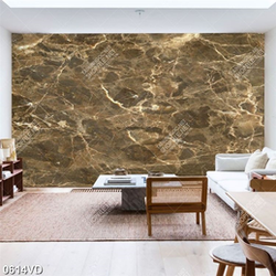 Vân đá nâu vàng in gạch lát sàn đẹp