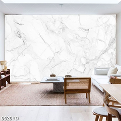 Vân đá gạch in kính bếp đẹp