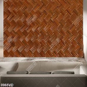 Chất liệu nứa in dán tường đẹp