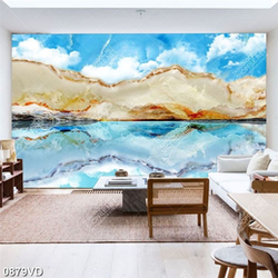 Vân đá xanh đẹp