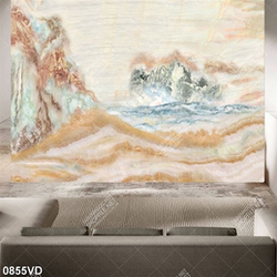 Tranh đá cẩm thạch nhiều màu