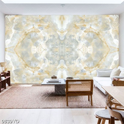 Chất liệu đá cẩm thạch trắng xanh dương