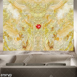 File đá vàng vân nâu hoa văn đẹp