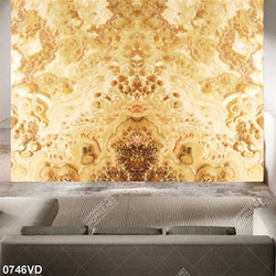 File in vân đá hoa văn nâu vàng