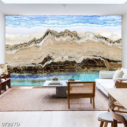 Vân đá nhiều màu in gạch đẹp