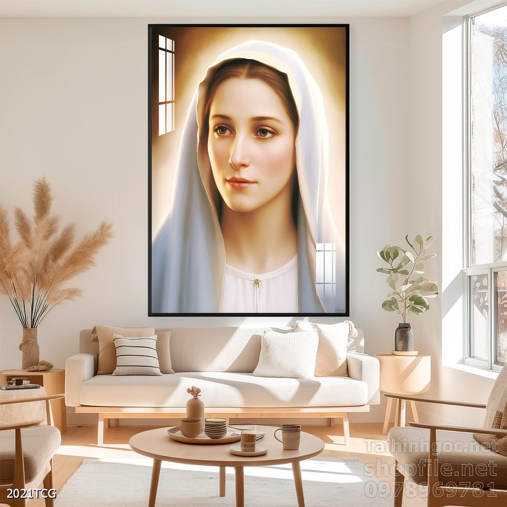 Tranh decor trang trí tường công giáo