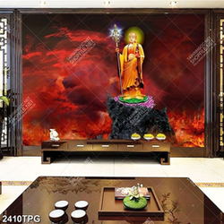 Tranh Địa Tạng Vương Bồ Tát chất lượng cao