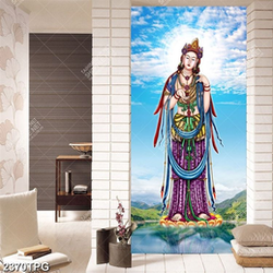 Tranh Bồ Tát cứu độ chúng sinh