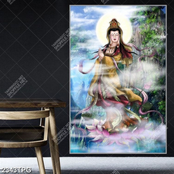 Tranh Quan Thế Âm trên núi đẹp