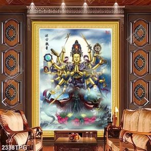 Tranh tượng Phật Bà nghìn tay đẹp