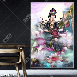 Tranh Phật Quan Thế Ân Bồ Tát file psd